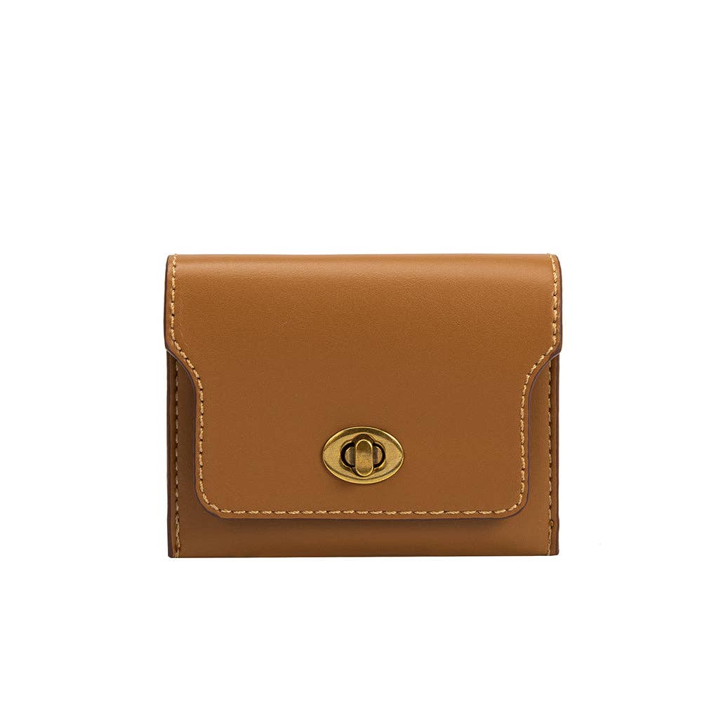 Tara Tan Vegan Card Case Wallet