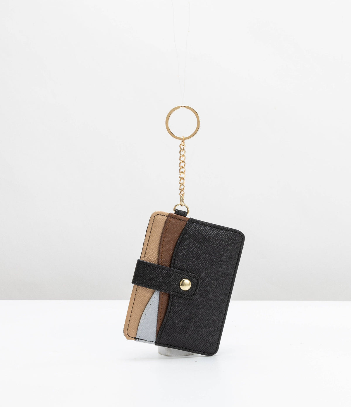 Robby Black Vegan Leather Card Holder