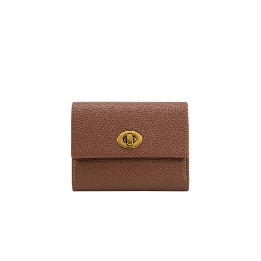 Rita Nutmeg Vegan Leather Card Case Wallet