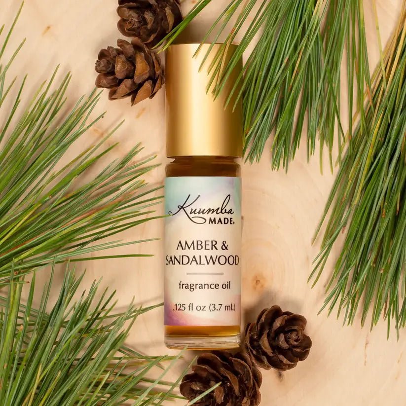 Amber and Sandalwood Fragrance Oil: 1/8oz