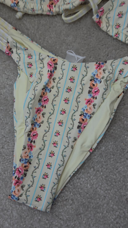 Cream Summer Romance Bikini Set