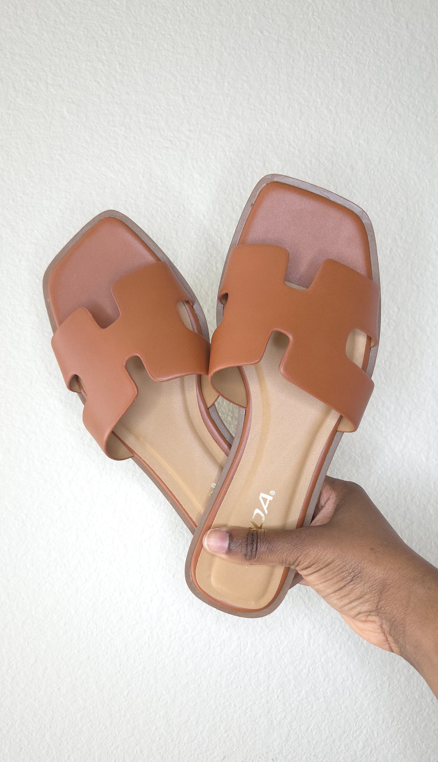 Knit x Shaped Slide Sandals