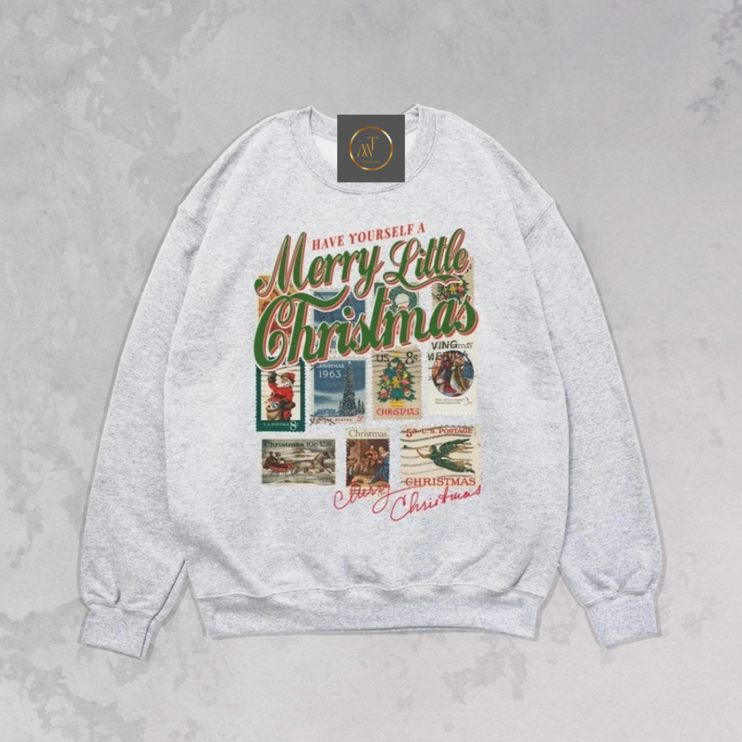 Merry Christmas Oversized Sweatshirt