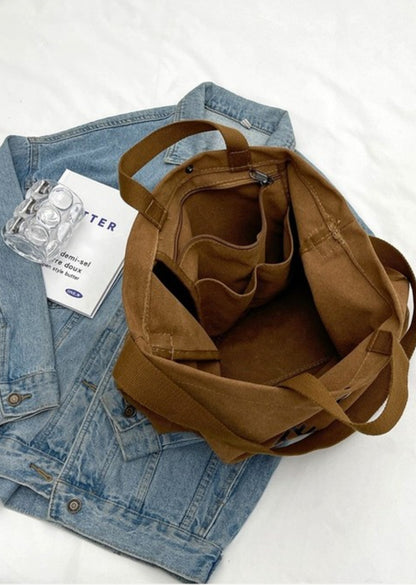 Large Canvas Shoulder Bag